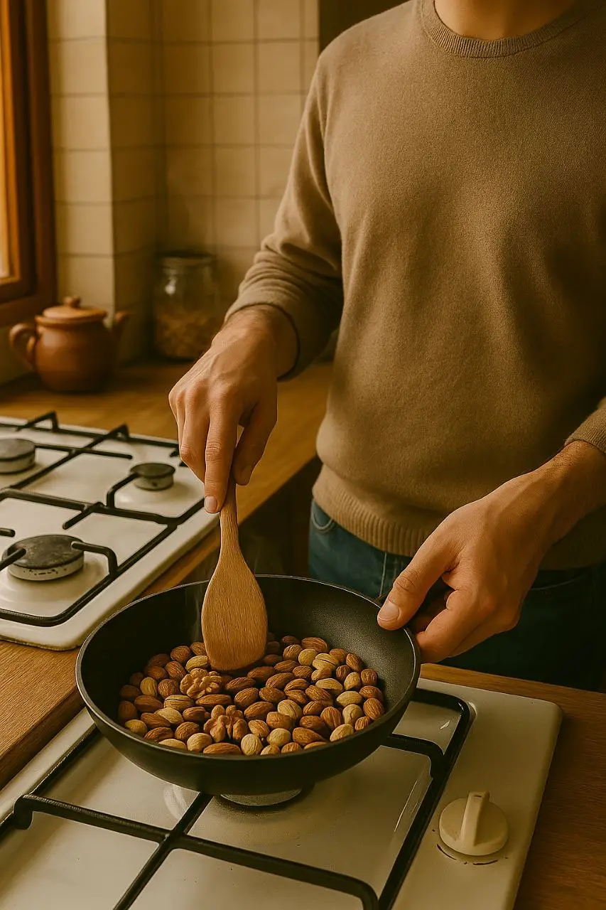  تست ساده خانگی: بو دادن با ماهیتابه