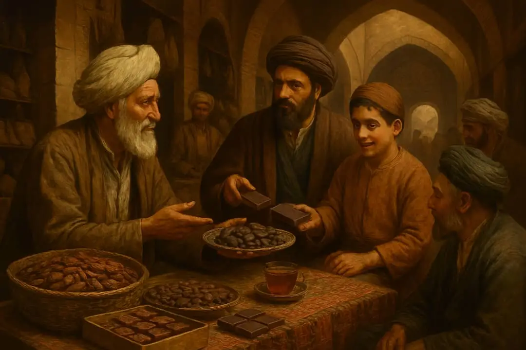 تاریخچه شکلات و تأثیر آن در فرهنگ و هنر ایران